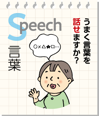 FASTとは？ 言葉（Speech）